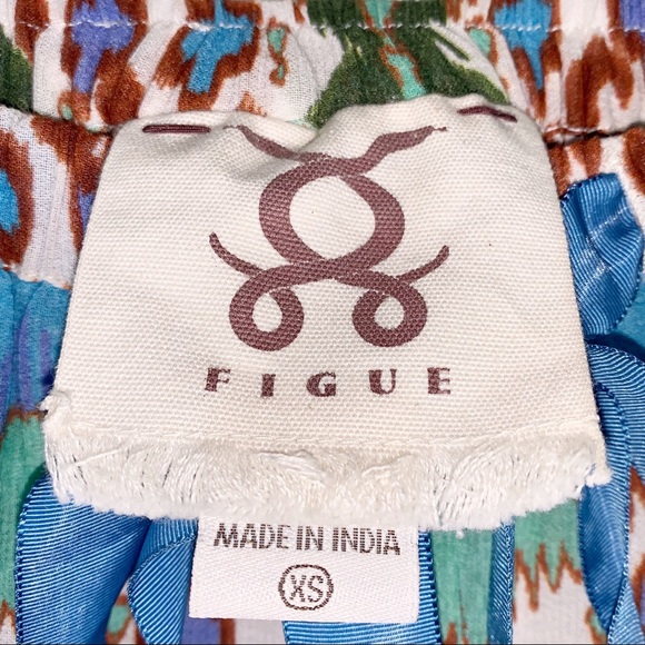 Figue cotton blend pom pom hem shorts, size XS - Picture 8 of 10